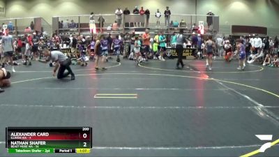 200 lbs Round 4 (6 Team) - Alexander Card, Illinois KIA vs Nathan Shafer, Beast Mode WA