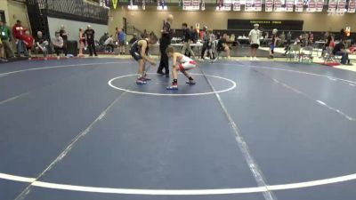 96 lbs Cons. Semis - Ryder Klobassa, Viking Wrestling Club (IA) vs Wyatt Lawyer, Iowa