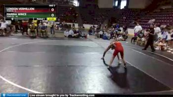 G-75 lbs Round 1 (4 Team) - Marina Wince, Team CO vs London Vermillion, Team IA