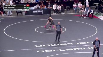 155 lbs Cons. Round 3 - Taylor DeJong, Mitchell vs Lin Paw Jone, Aberdeen Central