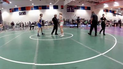 126 lbs Cons. Round 2 - Charlie Garno, Liberty Flight Club vs Carson Miller, Great Neck Wrestling Club