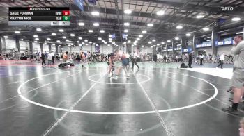 165 lbs Rr Rnd 1 - Gage Furman, Buffalo Valley Wrestling Club MS Black vs Kraytin Nice, Team Barracuda MS