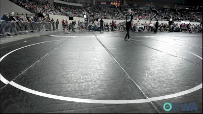 52 lbs Round Of 16 - Easton Nalder, Skiatook Youth Wrestling vs Caden Sloan, Morrison Takedown Club