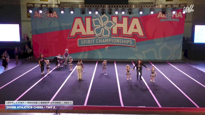 Divine Athletics Cheer - Tiny X [2026 L1 Tiny - Novice - Restrictions ...