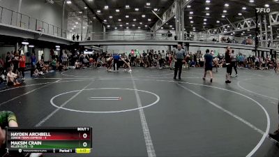 88 lbs Semis (4 Team) - Maksim Crain, Killer Elite vs Hayden Archbell, Junior Terps Express