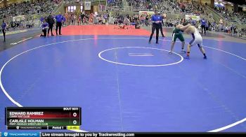 160+ Round 1 - Edward Ramirez, Canby Mat Club vs Carlisle Holman, Port Angeles Wrestling Club