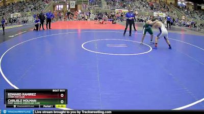 160+ Round 1 - Edward Ramirez, Canby Mat Club vs Carlisle Holman, Port Angeles Wrestling Club