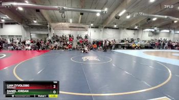 106 lbs Champ. Round 2 - Daniel Jordan, Bennett vs Liam Zyvoloski, Monarch