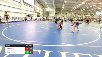 160 lbs Rr Rnd 1 - Jed Wester, Beast Of The East vs Corter Doney, Hobo Wrestling