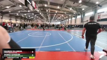 126 lbs Quarterfinal - Patrick Almaguer, El Paso Wildcats Wrestling Club vs Mauricio Villarroel, Empire Wrestling Club