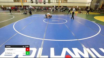 174E lbs Rr Rnd 3 - Tony Salopek, Pitt-Johnstwon vs Blake Bahna, Long Island