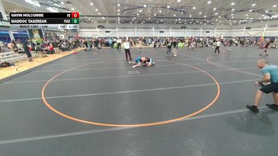 144 lbs Cons. Round 6 - Maddoc Taszreak, Unattached vs Gavin Holcombe, Unattached