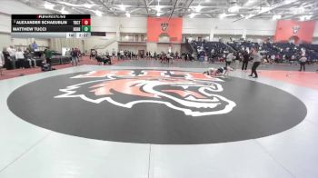125 lbs Champ. Round 2 - Alexander Schaeublin, Trinity (CT) vs Matthew Tucci, Penn State Behrend
