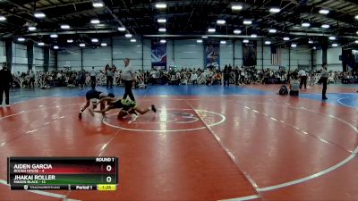 88 lbs Rd# 1 9:00am Friday - Jhakai Roller, Minion Black vs Aiden Garcia, Rough House