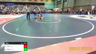 76 lbs Round Of 16 - Logan Tuck, Legacy Dragons vs Andres Yebra, Middletown Wrestling Club