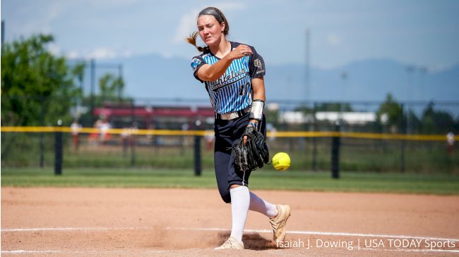 Eight years old is too young to pitch in baseball or softball.