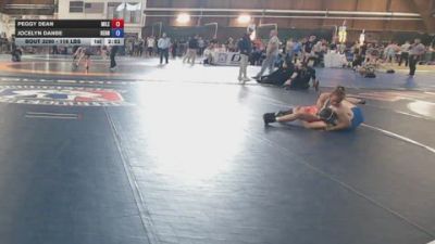 116 lbs Consi Of 4 - Peggy Dean, Mile High Warriors vs Jocelyn Danbe, Rednose