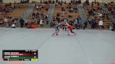 105 lbs 3rd Place Match - Henry Seykora, Owatonna Wrestling Academy vs Ethan Suberla, Nekoosa