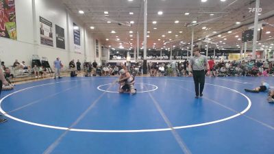 140 lbs 3rd Place - Mack Santoro, Grit Mat Club Blue - HSC vs Zion Borge, Team Shutt Garnett Trained - HSC