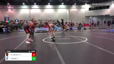 174 lbs C Of 8 #1 - Aaron Olmos, Oregon State vs Lennox Wolak, Columbia