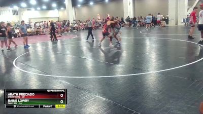 165 lbs Quarterfinals (8 Team) - Raine Lowry, Palm Bay vs Arath Preciado, Straw Hats