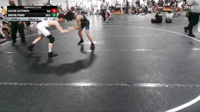 126 lbs Round 2 (4 Team) - Justin Ford, Storm Wrestling Center A vs Jacob Alfonso, Reverence United Blue