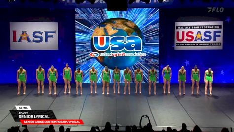 AZ ACES - Senior Lyrical [2025 Senior Large Contemporary/Lyrical Semis] 2025 The Dance Worlds