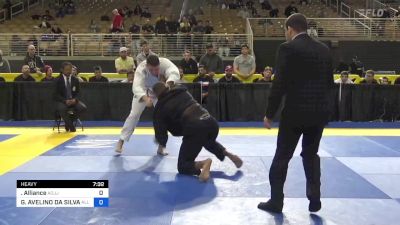 FRANCISCO PAPASIDERO vs GUILHERME AVELINO DA SILVA 2024 Pan Jiu Jitsu IBJJF Championship