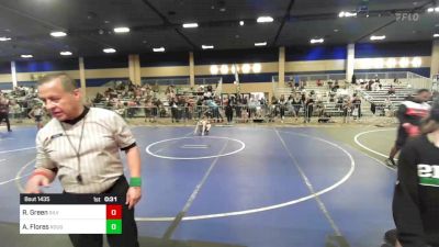 98 lbs Consolation - Andrew Flores, Rough House WC vs Robert Green, Silverback WC