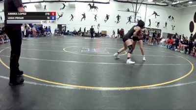 117 lbs Round 3 (16 Team) - Annika Lopez, D`Youville vs Leah Pekar, Tiffin University