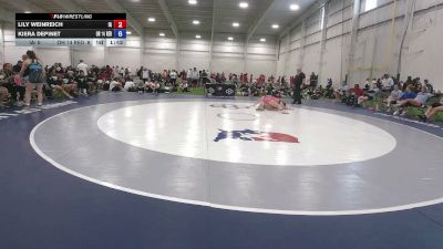 140 lbs Lily Weinreich, Iowa vs Kiera Depinet, Ohio Red
