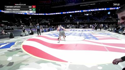 Cons. Round 2 - Zayden LaPlaca, Custer vs Derek Fenenga, Winner