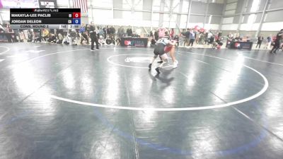 U20 Women - 57 lbs Cons. Round 2 - Makayla-Lee Paclib, HI vs Jordan DeLeon, CA