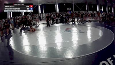 100 lbs Cons. Round 2 - Jacob Holley, SWAT - Savage Wrestling Athletic Team vs Ryker Moskiewicz, Weigh In Club