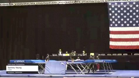 Sammy Young - Individual Trampoline, FOND - 2021 USA Gymnastics Championships