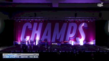 Cheer Athletics - Denver - Tiny Blue [2025 L1.1 Tiny - PREP Day 1] 2025 CHAMPS Grand Nationals