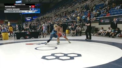 157 lbs Champ. Rd Of 16 - Nathan Bell, Michigan vs Jaimon Mogard, Iowa