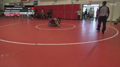 165 lbs Champ. Round 2 - Pedro Coronado, Cuesta vs Josiah Tessandore, Mt. Sac
