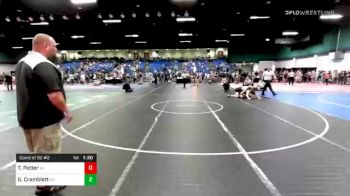 160 lbs Consolation - Thomas Potter, VA vs Gunner Cramblett, OH