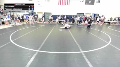 132 lbs Champ. Round 2 - Tyler Daub, IL vs Ezekiel Rodrigues, MN