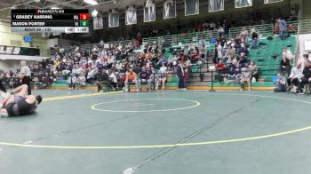 132 lbs Champ. Round 2 - Mason Porter, Lake (Uniontown) vs Gradey Harding, Galion