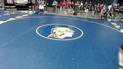144 lbs Cons. Round 2 - John Gough, Unattached vs Noah Cerny, Unattached