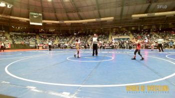 61 lbs Round Of 32 - Jase Mauck, Powerhouse Wrestling Club vs Alonzo Jr Pineiro, Iron Knights