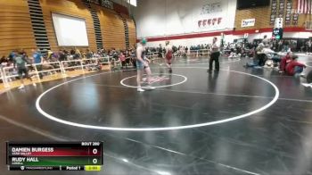 175 lbs Champ. Round 2 - Damien Burgess, Star Valley vs Rudy Hall, Lovell
