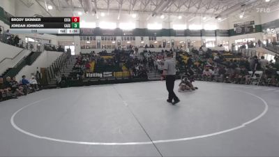 113 lbs Quarters & 1st Wb (16 Team) - Brody Skinner, Central (Carroll) vs Jordan Johnson, Cass