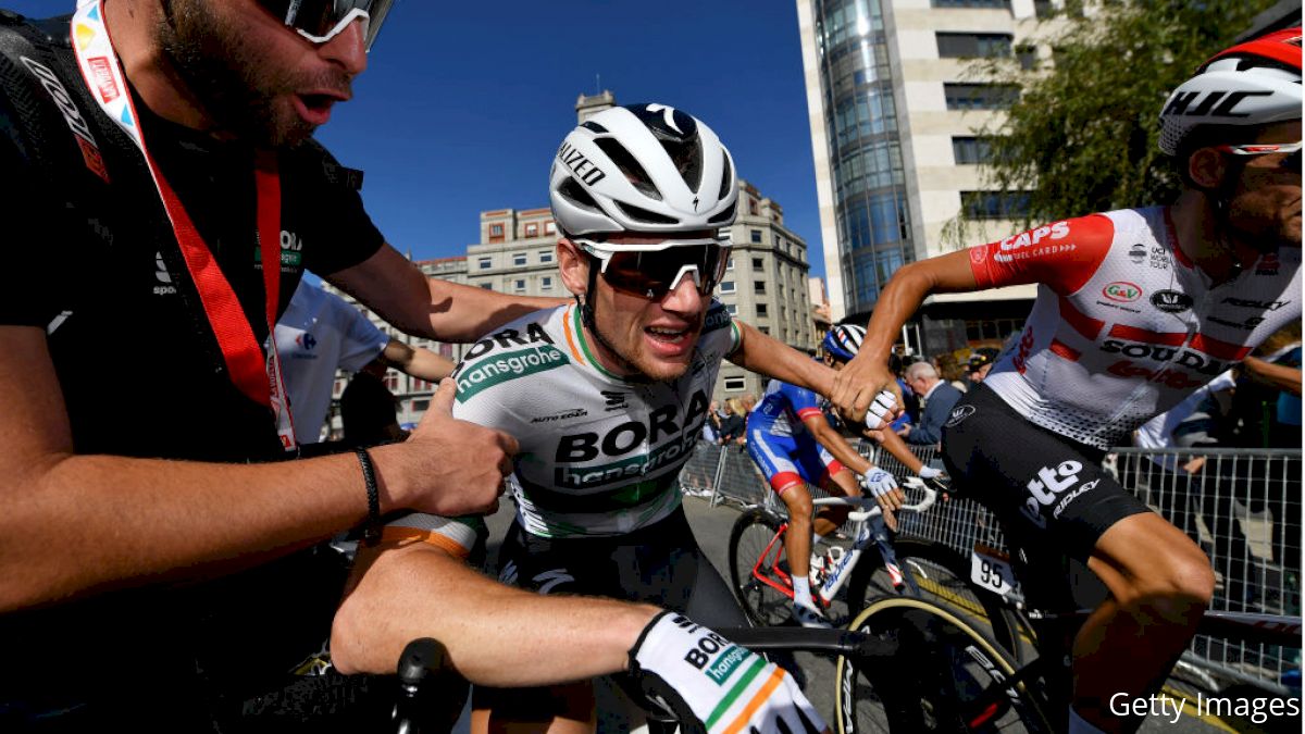 Bennett Survives Mass Crash To Win Vuelta Stage 14