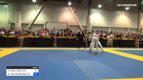 SEAN PAUL VOELLER vs ROBERT LEE MCGRUDER JR 2019 World Master IBJJF Jiu-Jitsu Championship