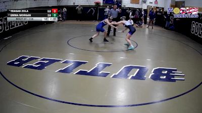 118 lbs Champ. Round 2 - Teagan Zola, Hempfield Area Hs vs Emma Morgan, Shaler Area Hs