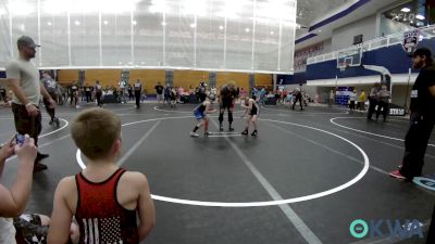 64 lbs Rr Rnd 1 - Dj Reeves, Midwest City Bombers Youth Wrestling Club vs Ezra Zimmerman, Lions Wrestling Academy