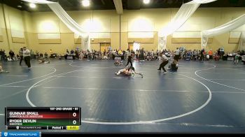 61 lbs Quarterfinal - Ryder Devlin, Shootbox vs Gunnar Small, Evanston Elite Wrestling